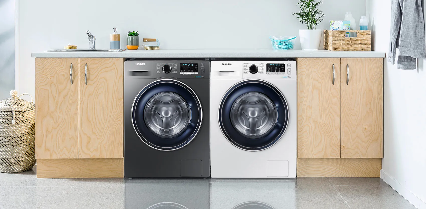 لباسشویی 8 کیلویی سامسونگ مدل WW80T4040CX
