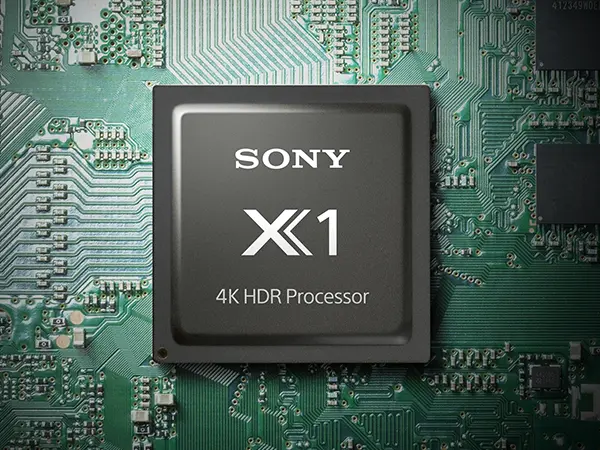 پردازشگر 4K HDR Processor X1 در براویا 3 سونی